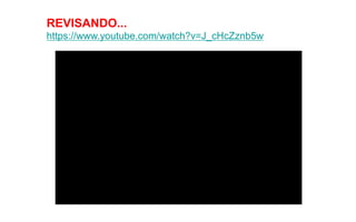 REVISANDO...
https://www.youtube.com/watch?v=J_cHcZznb5w
 