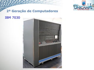 IBM 7030
2ª Geração de Computadores
 