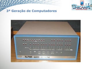 3ª Geração de Computadores
 