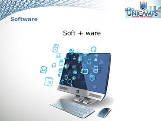 Software
Soft + ware
 