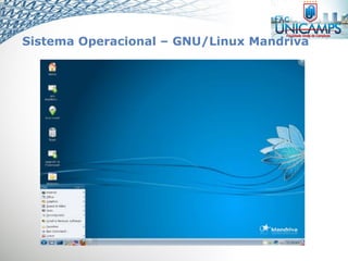 Sistema Operacional – GNU/Linux Mandriva
 
