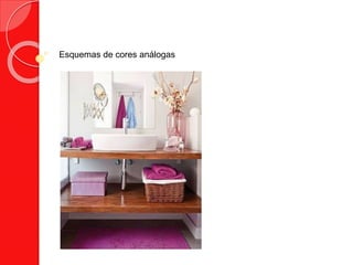 Esquemas de cores análogas
 