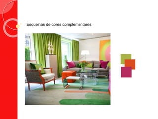 Esquemas de cores complementares
 