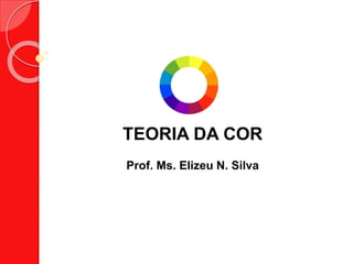 TEORIA DA COR
Prof. Ms. Elizeu N. Silva
 