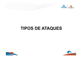 TIPOS DE ATAQUES
 