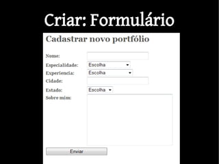 Validação e Operações CRUD em PHP