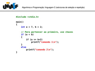 aula04 - linguagem de programação c - slide | PDF