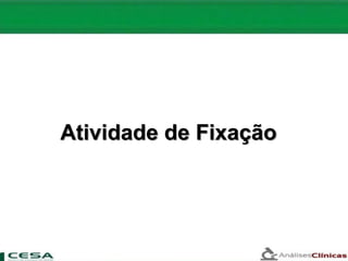 Atividade de Fixação
 