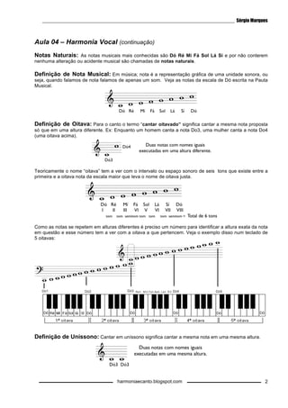 Jogo da Memória Musical para Baixar, As notas na pauta e no teclado, Musicalização
