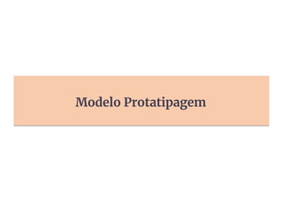 Modelo Protatipagem
 