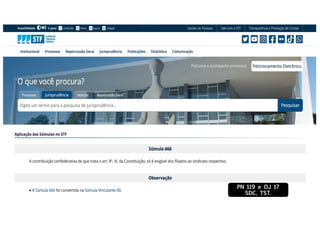 PN 119 e OJ 17
SDC, TST.
 