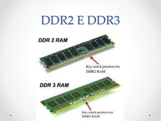 DDR2 E DDR3
 