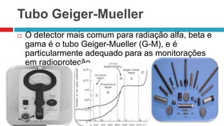 Tubo Geiger-Mueller


O detector mais comum para radiação alfa, beta e
gama é o tubo Geiger-Mueller (G-M), e é
particularmente adequado para as monitorações
em radioproteção.

 