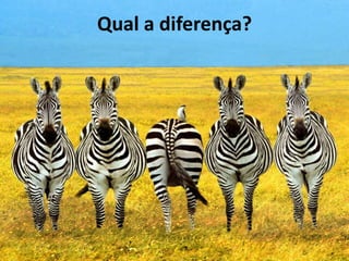 Qual a diferença?
 
