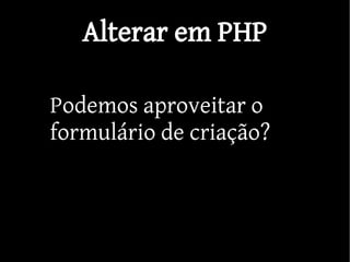 FSM, vetores e funções em PHP