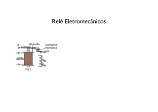Relé Eletromecânicos
 