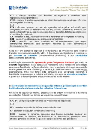 AULA OAB XX ESTRATÉGIA DIREITO CONSTITUCIONAL 05