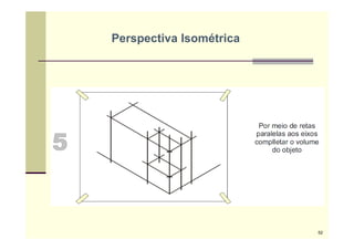 Perspectiva Isométrica
52
 