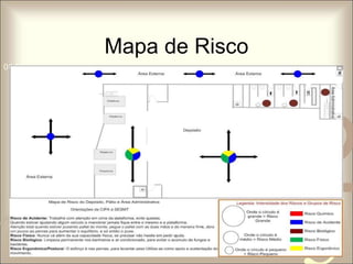 Mapa de Risco 
1 0011 42 
5 
0010 1010 1101 0001 0100 1011 
 