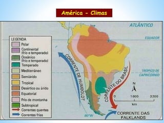 América - Climas
 