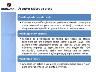Aspectos táticos de preço

9

 