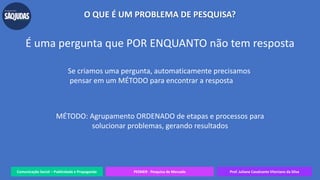 Aula 06 como identificar um problema de pesquisa e formulação de ...