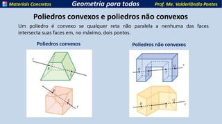 Portal del Profesor - Geometria Espacial: Poliedros e Corpos Redondos: Como  São?