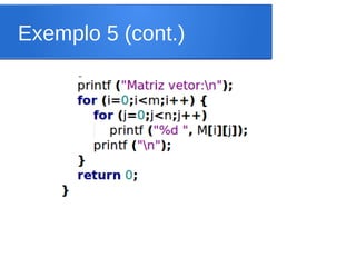 Exemplo 5 (cont.)
 
