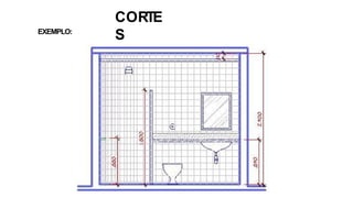 CORTE
S
EXEMPLO:
 
