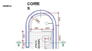 CORTE
S
EXEMPLO:
 