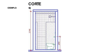 CORTE
S
EXEMPLO:
 