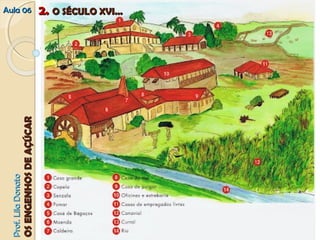 PPrrooff.. LLiillaa DDoonnaattoo 
OOSS EENNGGEENNHHOOSS DDEE AAÇÇÚÚCCAARR 
AAuullaa 0066 22.. OO SSÉÉCCUULLOO XXVVII...... 
 