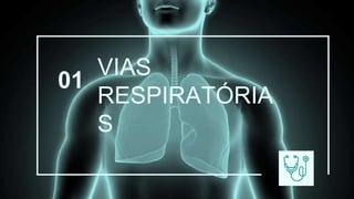 VIAS
RESPIRATÓRIA
S
01
 