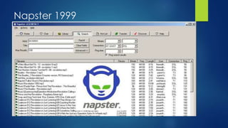 Napster 1999 
 