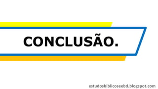 CONCLUSÃO.
 
