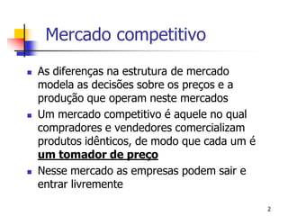 Aula 07 empresas em mercados competitivos | PDF