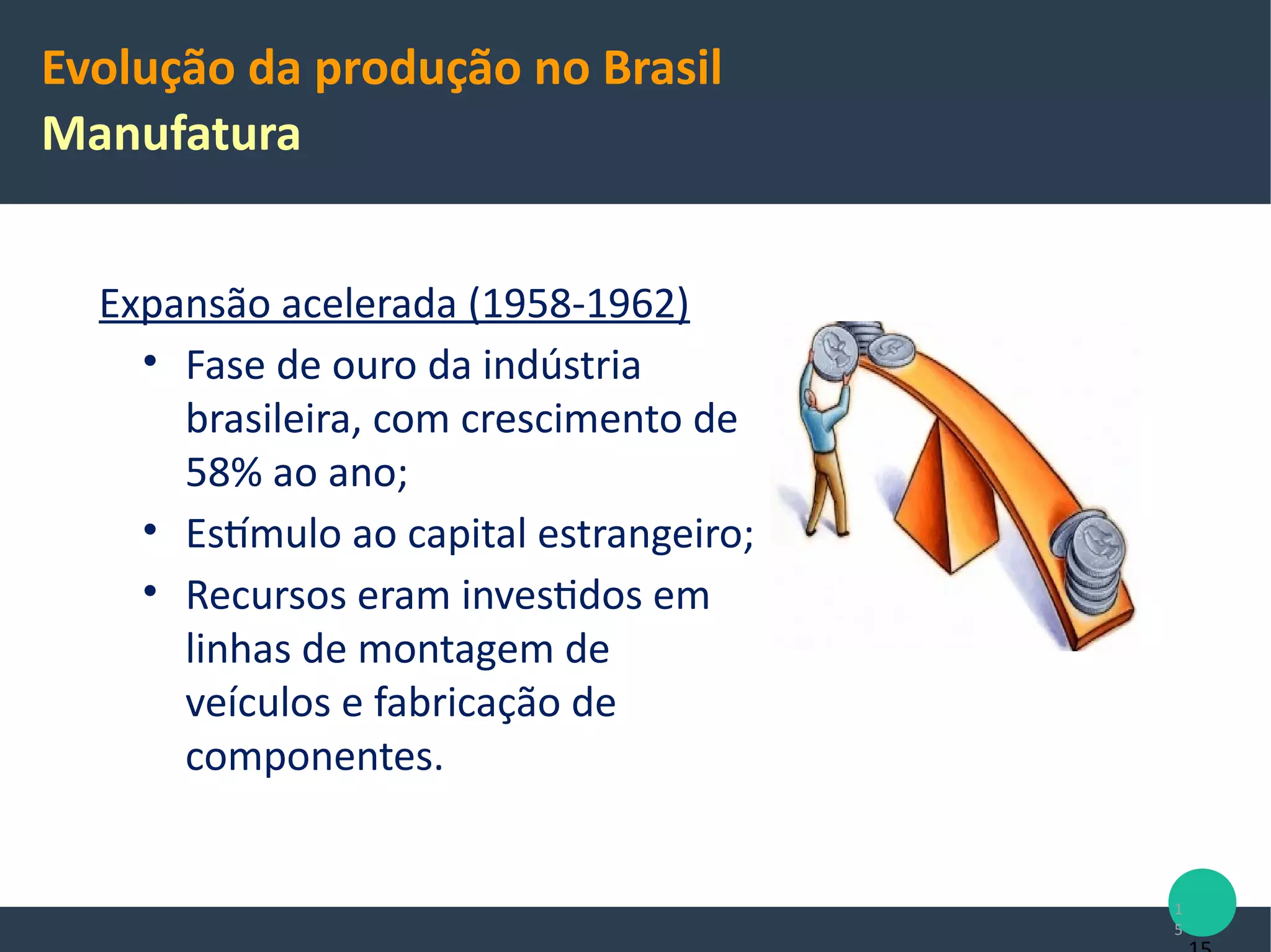 Evolução da produção
Computadores, Internet e os novos serviços
1950
Sistemas de
Processamento
de dados
1960
Sistemas geravam
relatórios
Surgimento dos
computadores
1969
Internet
1970
Sistemas de
Apoio à
Tomada de
Decisão
1980
TI como
função
importante
nas
organizações
2000
Muitos serviços Web
1989-90
WWW
1997
1973
Primeiros
celulares
1990
PDAs
2007
Smartphones
1939
2010 – até hoje
- Startups tecnológicas
- Aplicativos para smartphones
- Mudanças no modelo de negócios
de grandes empresas
- Nuvem
- Big Data
- Internet das coisas
15
 