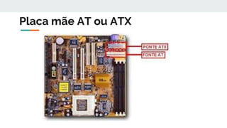 Placa mãe AT ou ATX
 