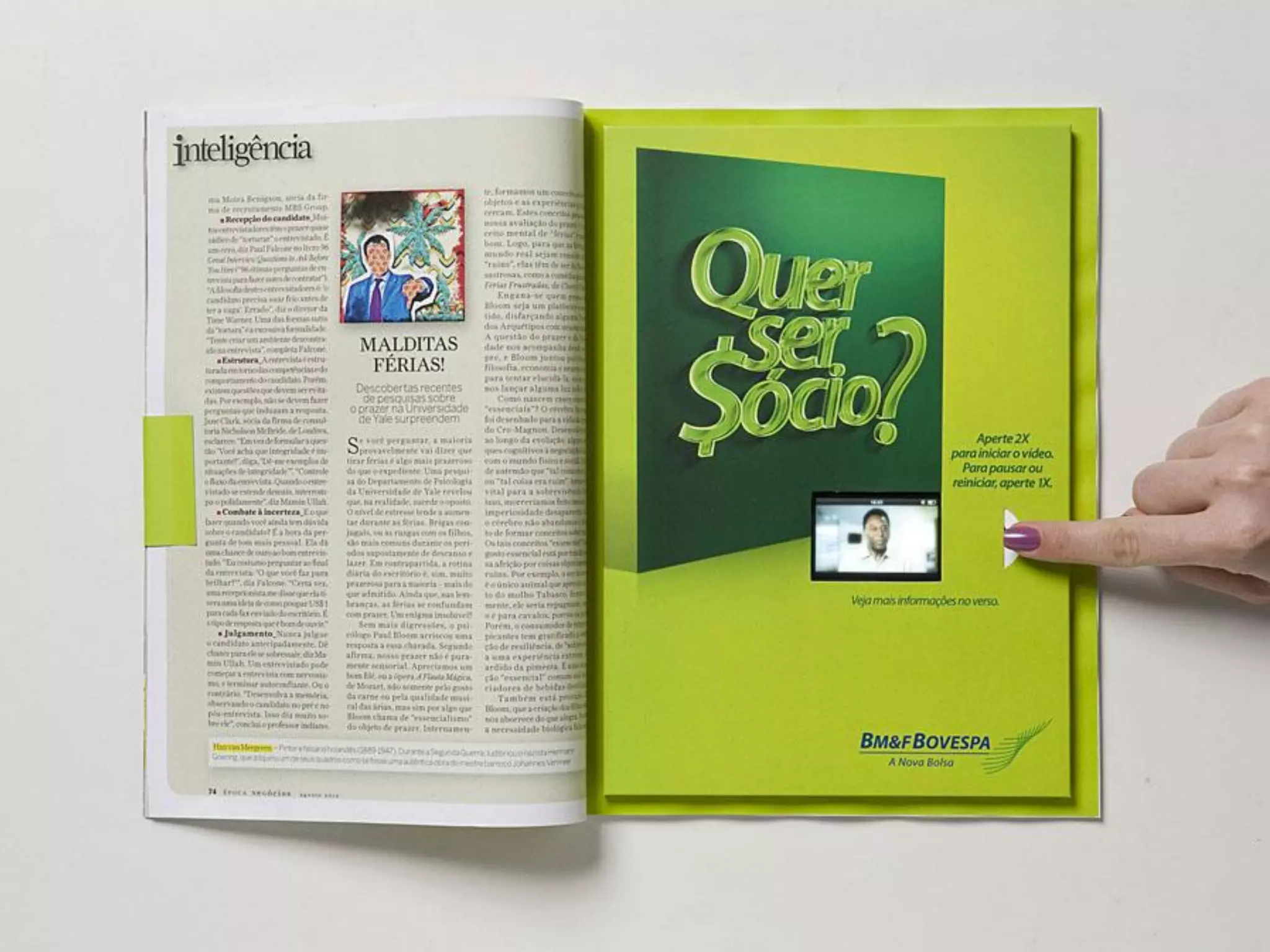 Estudos de Caso

• Anunciante: Bovespa (1º anúncio com áudio e vídeo)
 