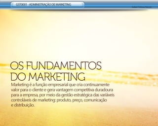 Aula07 Administração de Marketing