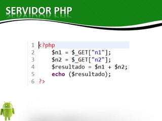 SERVIDOR PHP 
 