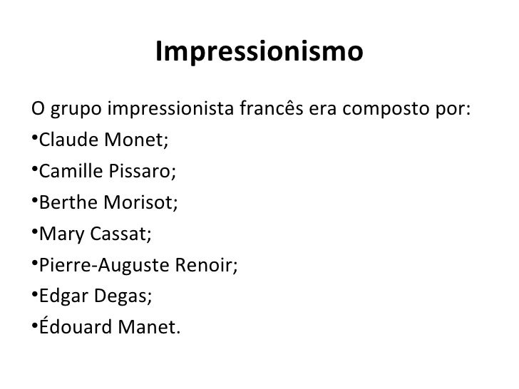 Explique A Diferença Entre Expressionismo E Impressionismo