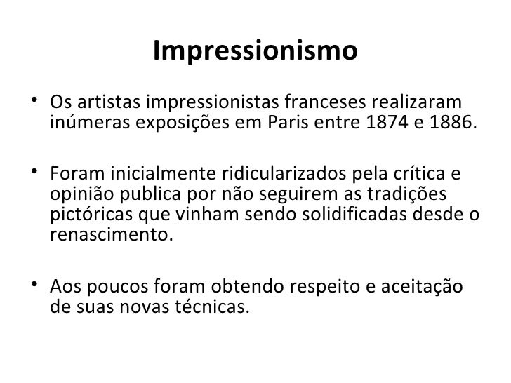 Explique A Diferença Entre Expressionismo E Impressionismo