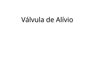 Válvula de Alívio
 
