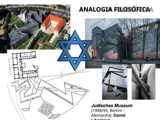 ANALOGIA FILOSÓFICA
Judisches Museum
(1998/99, Berlim -
Alemanha) Daniel
 