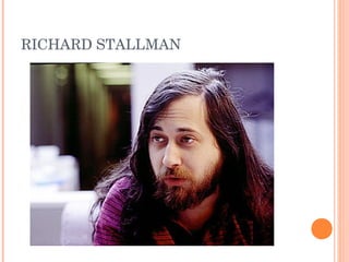 RICHARD STALLMAN
 