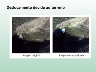 Deslocamento devido ao terreno
 