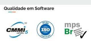 Qualidade em Software
 