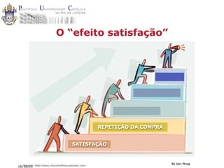 O “efeito satisfação”

REPETIÇÃO DA COMPRA
SATISFAÇÃO

18/10/13

By Alex Wong

 