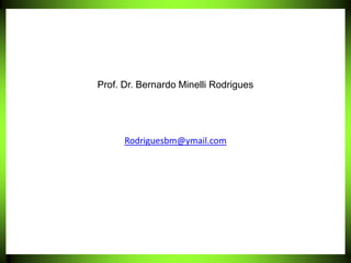 Prof. Dr. Bernardo Minelli Rodrigues
Rodriguesbm@ymail.com
 